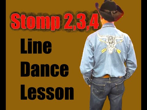 Stomp 2,3,4- Line Dance Lesson