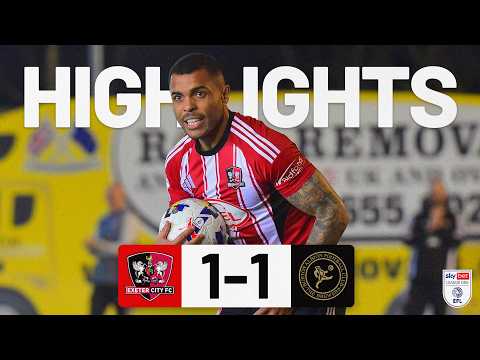 하이라이트: 엑서터 시티 1 - 1 버튼 앨비언 (2026년 3월 3일) EFL 스카이벳 리그 원