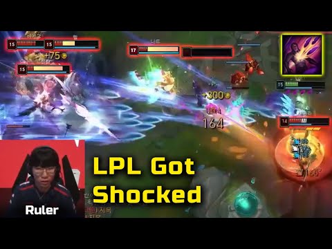 Ruler Xayah : SHOCKING LPL with this Moment