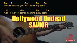 Hollywood Undead - SAVIOR Guitar Chords cover