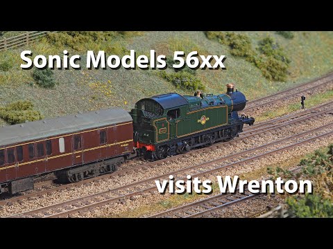 Sonic Models N Gauge 56xx visits Wrenton, my N gauge model railway layout.