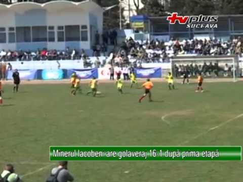 Minerul Iacobeni are golveraj 16-1 dupa prima etapa 20.08.2013