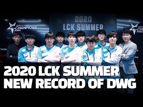 2020 LCK SUMMER SPLIT NEW RECORD OF DAMWON GAMING