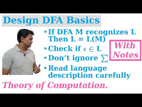 DFA examples Part 1  DFA Construction basics | TOC.GATE.NET.