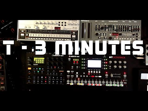 T - 3 Minutes - Drum 'n' Bass Jam - Digitakt, Octatrack, TR06, SH01A, Mega FM