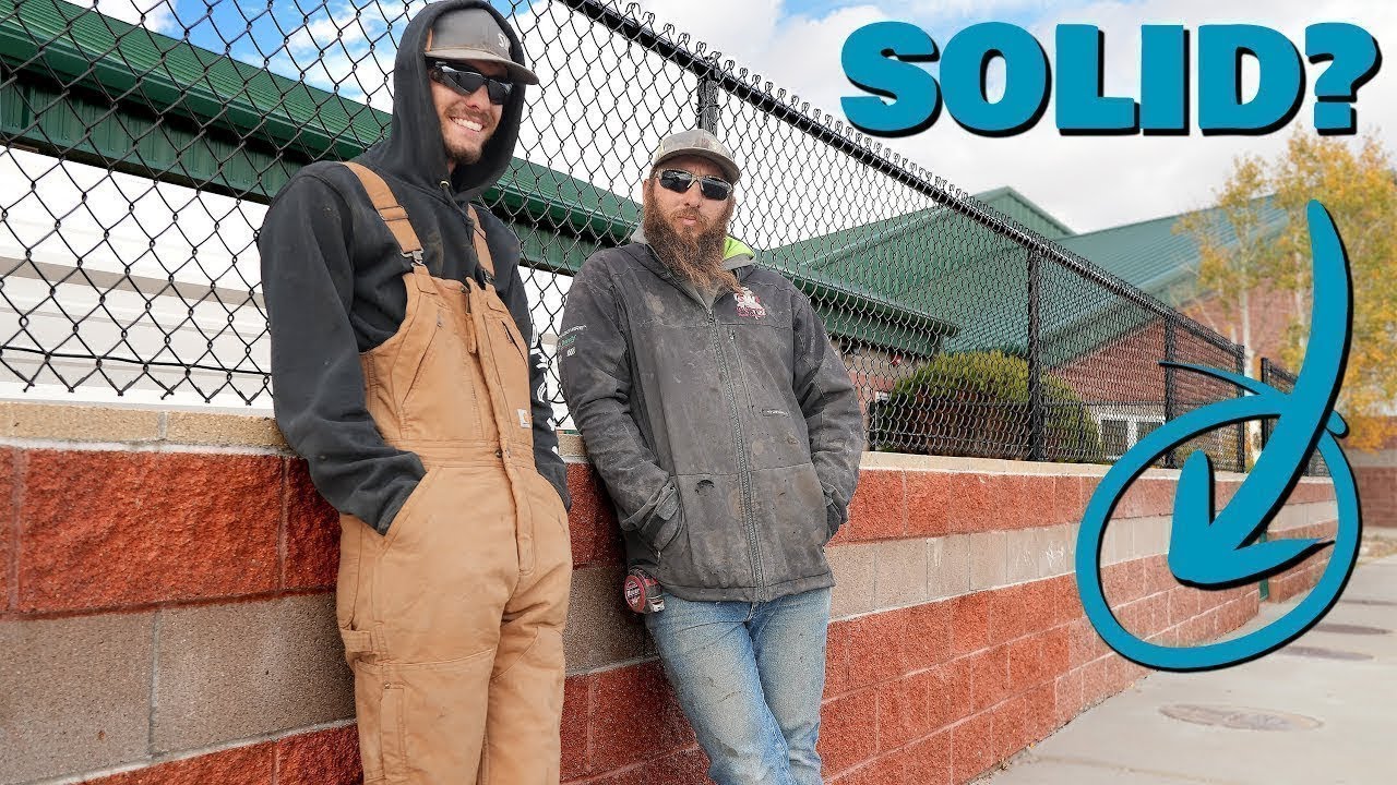 Watch video When They Want You To Fence On Top Of A Solid Wall Now When They Want You To Fence On Top Of A Solid Wall