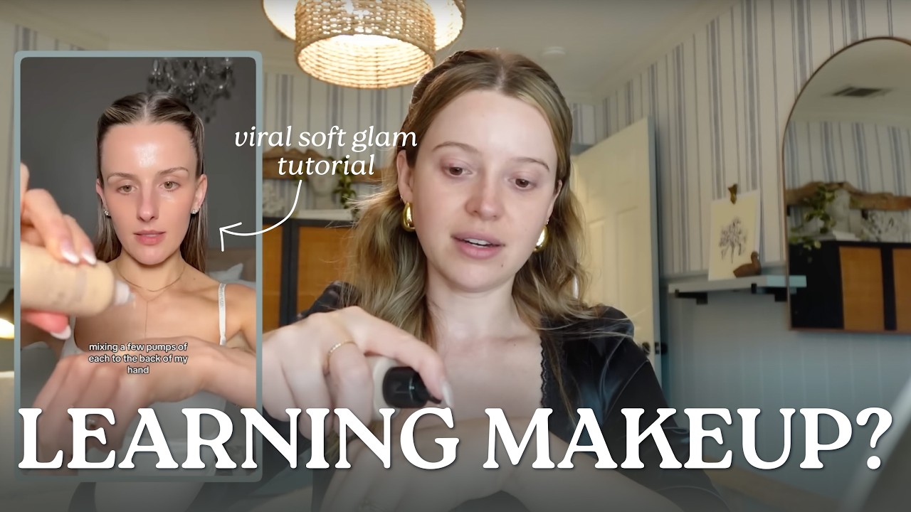 I *tried* a viral summer bridal makeup tutorial | MICHEL LEARNS MAKEUP?