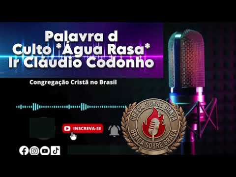CCB- AGUA RASA - ELDER CLAUDIO CODONHO PREACHED WITHOUT FEAR - GOD USED HIS SERVANT AND SENT THIS...