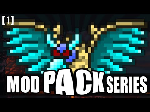 NEW ITEMS IN TERRARIA | Terraria Mod Pack Let's Play [1] Terraria modded 1.3