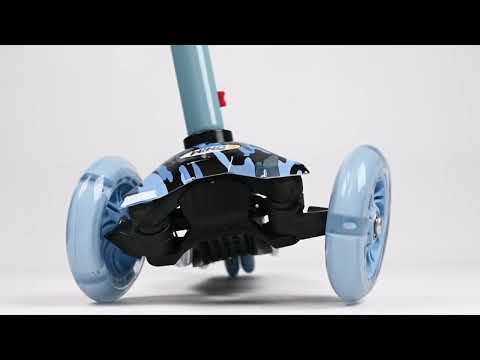 Video de Monopatín 4 ruedas Wind PRO con Protecciones Azul