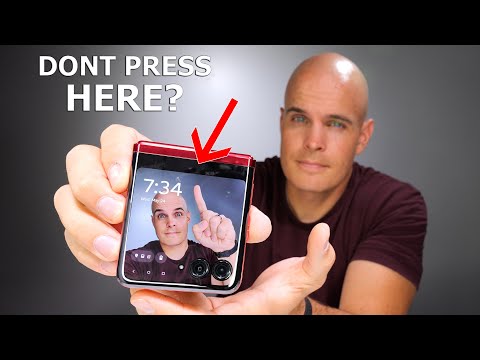 Can the Razr Plus *REALLY* crack with a single finger?