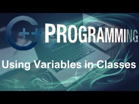 C Programming Tutorials – 12 – Using Variables in Classes
