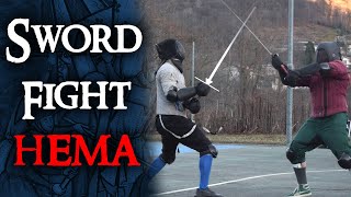 HEMA Longsword Fighting