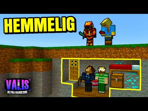 Hemmelig Base I Youtuber UHC!! - Dansk Minecraft