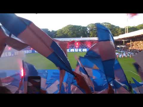 Opkomst De Graafschap - Sparta (sfeeractie en Wilco show)