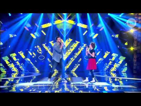Finał "Mali Giganci": śpiewający duet Grzegorz Hyży i Alicja Rega