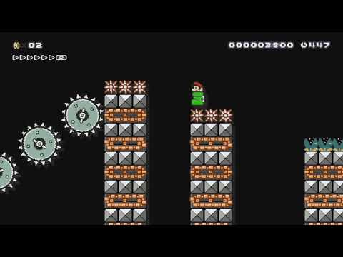 Spiky Joe's Production Line by Yosef - Super Mario Maker - No Commentary 1bq