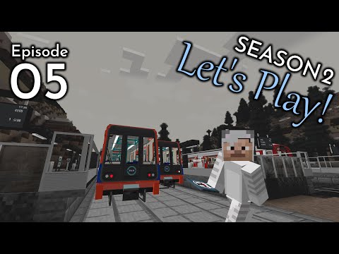 DLR in Minecraft? - Minecraft Transit Railway Let's Play S2E5