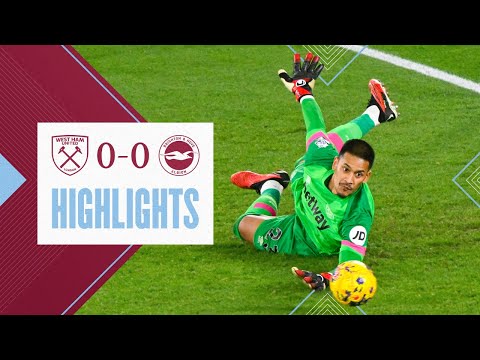 West Ham 0-0 Brighton | Areola Stars In Goalless Draw | Premier League Highlights