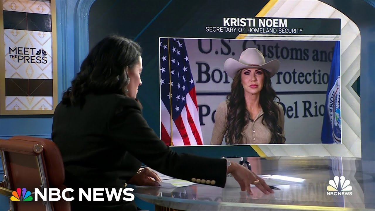 Sec. Kristi Noem: ‘Not the plan’ to house migrants at Guantanamo Bay indefinitely