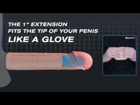 Pipedream X-Tensions Perfect 1 Uzatmalı Gerçekci Dokuda Penis Kılıfı