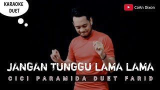 Download lagu Jangan tunggu lama lama (JTLL) karaoke duet artis cowok/pria || Dangdut Original mp3