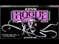 AstroNerdBoy Plays Epyx Rogue 1985 ASCII RPG For IBM PC
