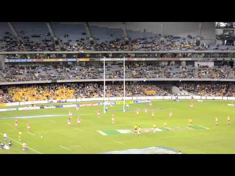 Australia 25 Vs Wales 23, 2012 Test 2 Last Minute Penalty win