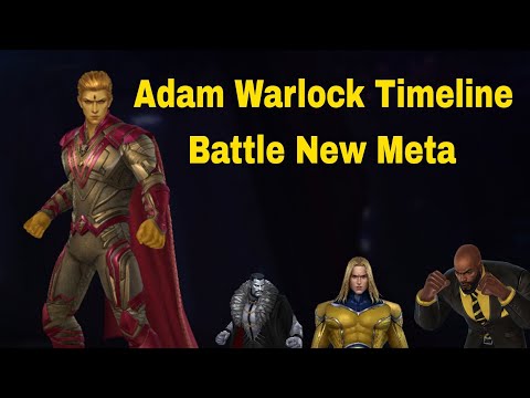 Adam Warlock Become Timeline Battle Meta With Latest Uniform 2023 - Marvel Future Fight