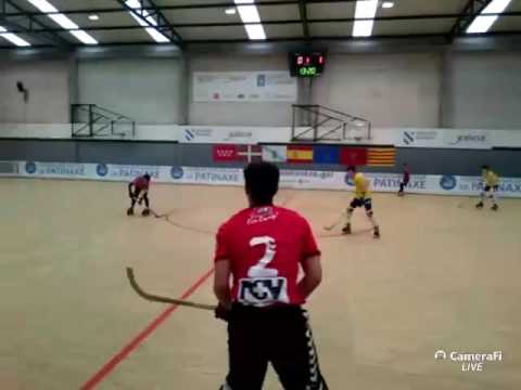 GaliciaN hockey - campeonato de España Juvenil de hockey a patines Moritz Vendrell - Rivas