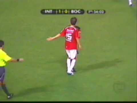 Sudamericana 2008 (Cuartos Ida): Internacional (BRA) 2 - 0 Boca Juniors (ARG)