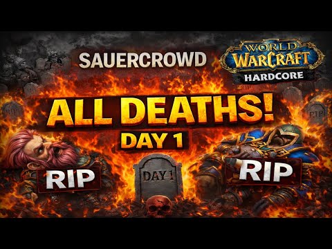 Alle Tode Tag 1 Sauercrowd-Event