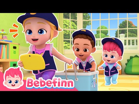 🔔💌 Ding Dong, Delivery's Here!ㅣBebefinn Playtime | Musical Stories