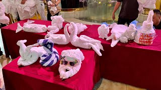 Creative Towel Folding Demonstration - Island Princess - Princess Cruises