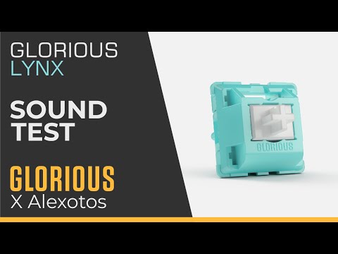 Glorious Lynx Mechanical Switches, Unlubed, 36vnt video