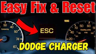 Fix & Reset Service Electronic Stability Control Dodge Charger(Easy esc car 7-step guide)