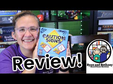 Ryan and Bethany review Caution Signs!