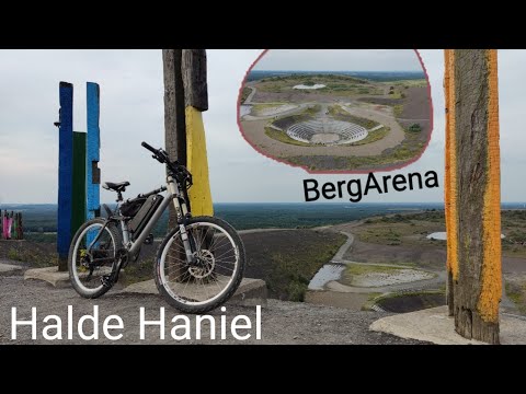 E-Bike Tour zur BergArena / Bottrop  Halde Haniel im Ruhrgebiet
