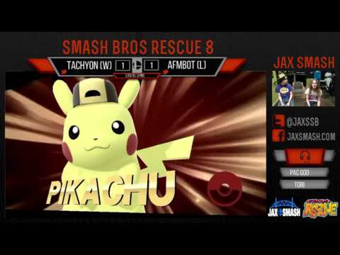 Jax Smash Weekly 4/14/16 - Tachyon(Pikachu) Vs. Afmbot(DK) GF