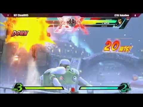 Final Round 18 - UMVC3 - Top 32 - KIT Cloud805 vs CTRL Unkn0wn