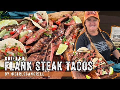 Grilled to Perfection: How to Create Amazing Flank Steak Tacos! 🌮🔥