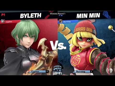 Smash @ Miz's WiFi 14 - Cypher (Byleth) vs. Burning (Min Min) Winners Round 1