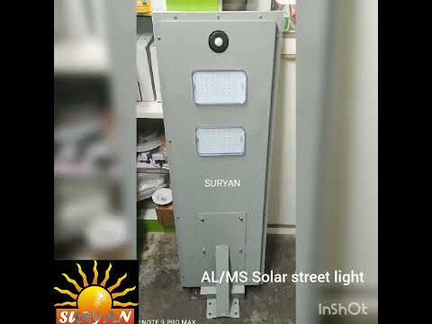 50W LED - AL/MS SolarStreet Light