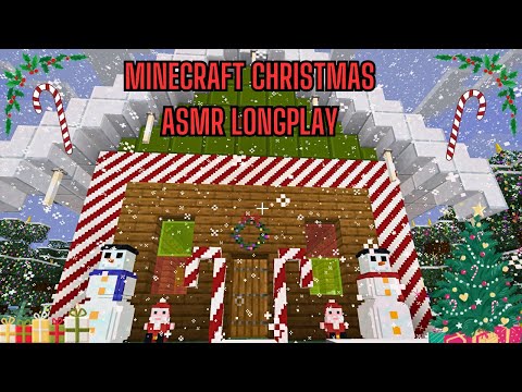 Spooky ASMR Christmas Minecraft Gameplay 🎄