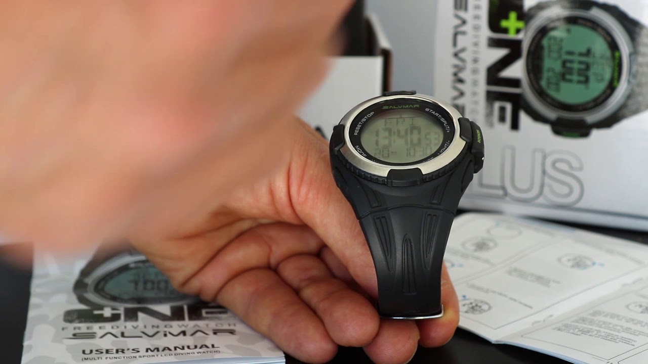 La montre profondimètre ONE PLUS SALVIMAR en 3 MINUTES