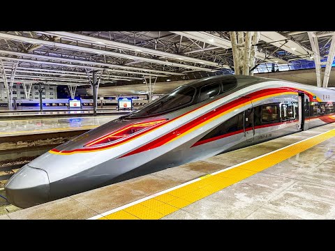 Riding world's FIRST 350 km/h sleeper high speed train | Shanghai - Shenzhen