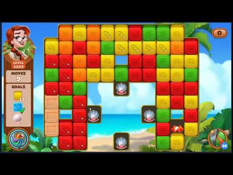 Lost Island Blast Adventure Level 1203 - NO BOOSTERS 🏝️ | SKILLGAMING ✔️