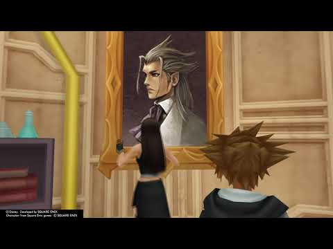Kingdom Hearts II Final Mix (PS4) Cutscene #275 - Tifa uncovers a secret