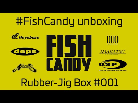 FishCandy Rubber-Jig Box #001 unboxing