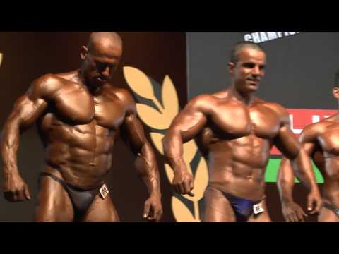 On Stage - Class 3 - Prejudging - NABBA World 2013
